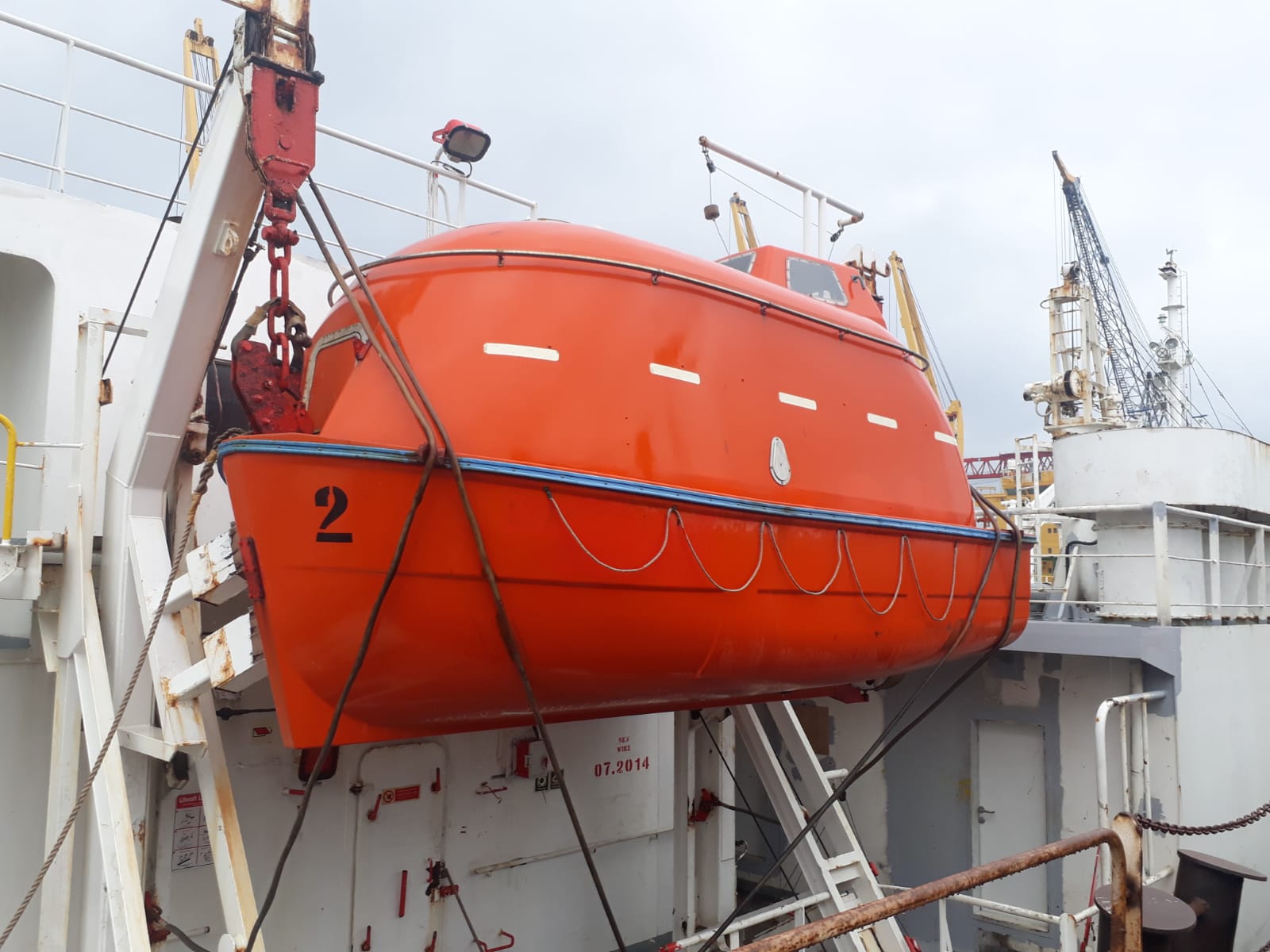 Ship Life Boat and Davit & Winch Systems Maintenance & Repairs