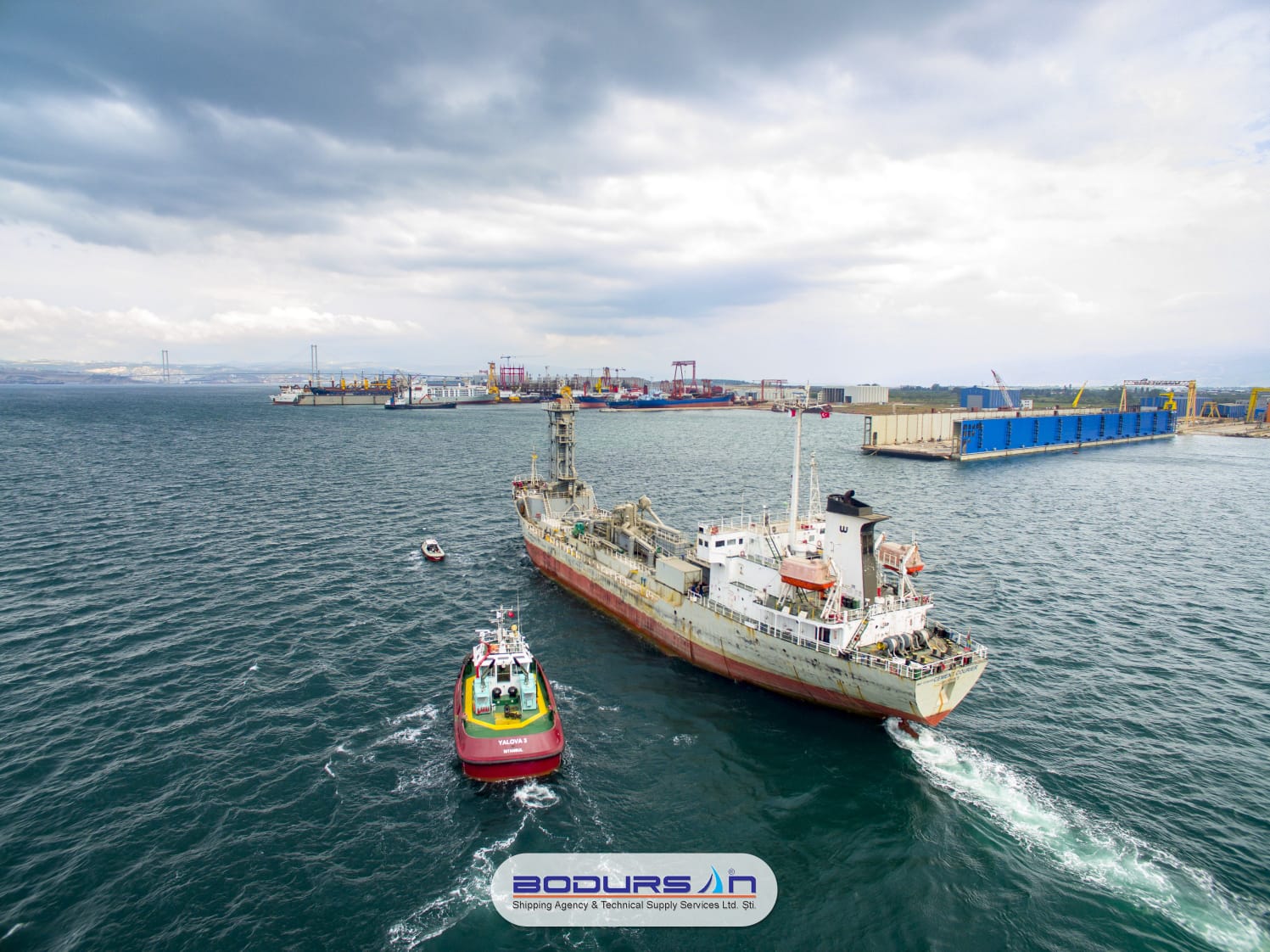Yalova region shipyard and shipping agency